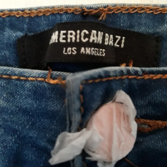 NWT American Bazi High Waist Flared Bottom Denim - Picture 6 of 8